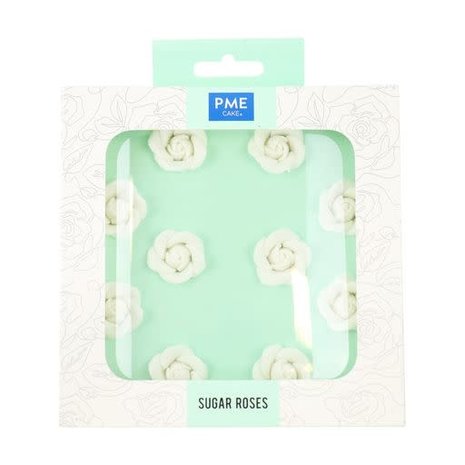PME 10 edible sugar roses 2,5cm PME 10 edible sugar roses 2,5cm