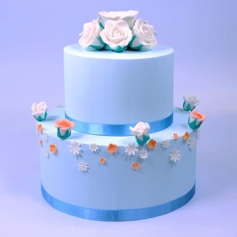 PME 8 edible sugar roses 3,2cm PME 8 edible sugar roses 3,2cm