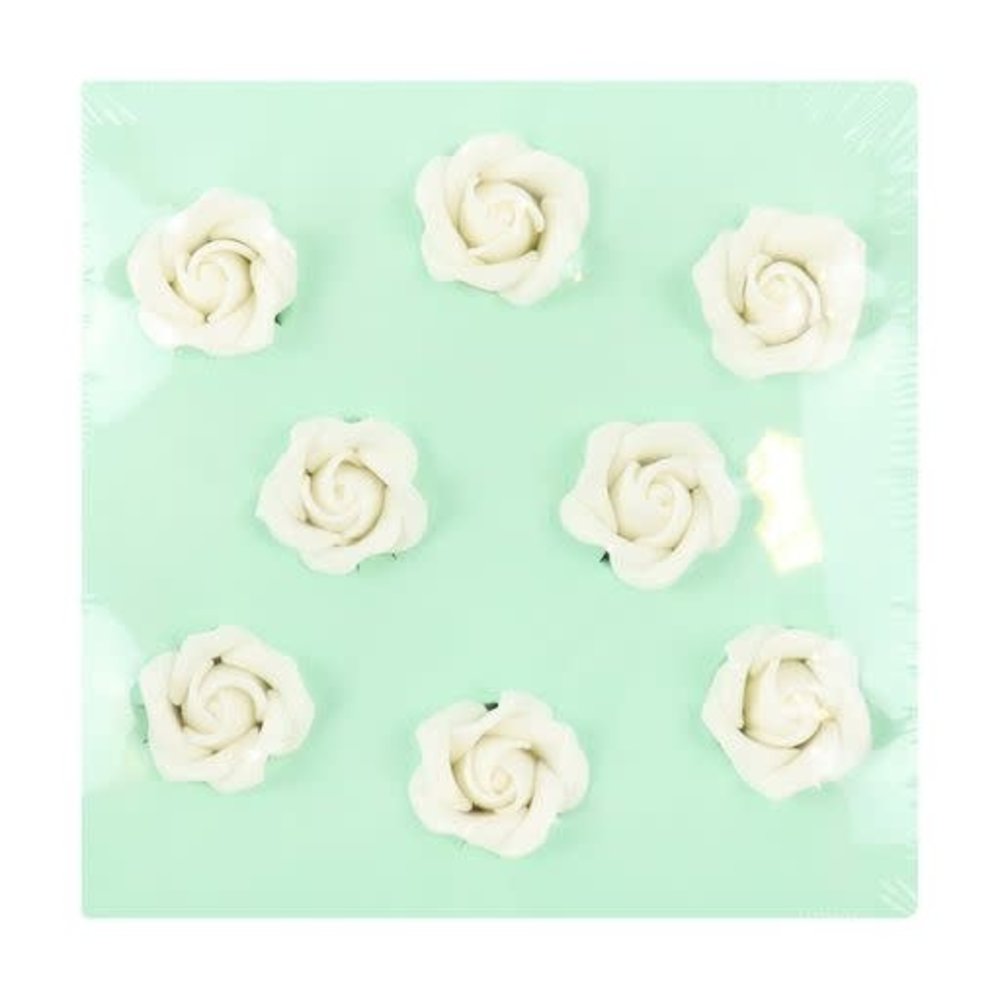 PME 8 edible sugar roses 3,2cm PME 8 edible sugar roses 3,2cm
