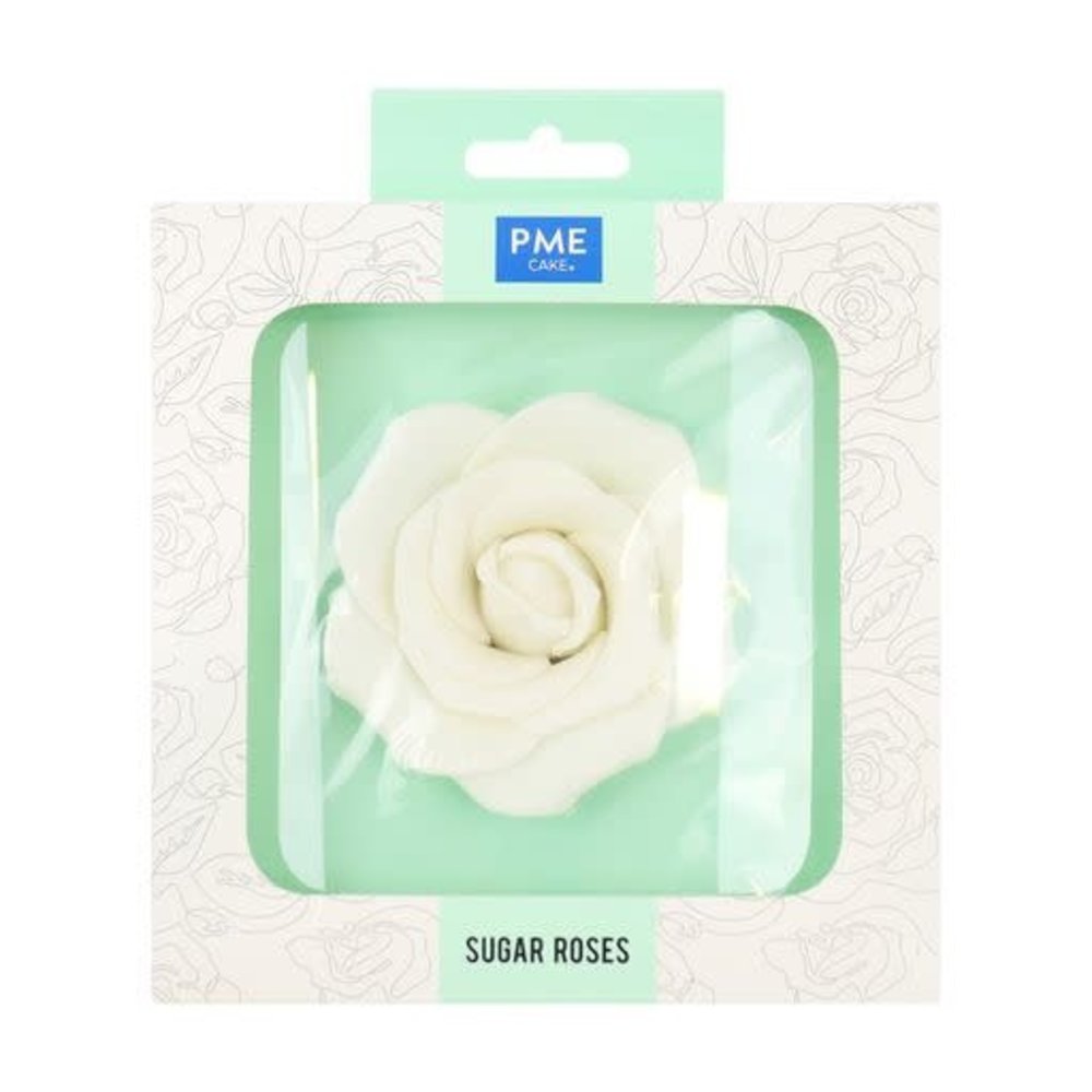 PME Edible sugar rose 9cm
