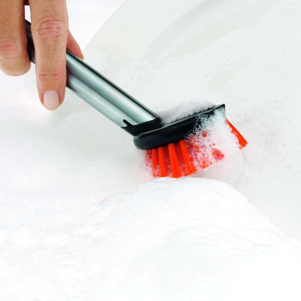 Rösle Dish brush with stainless steel handle and replaceable head Rösle Dish brush with stainless steel handle and replaceable head