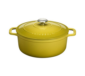 Chasseur Cocotte rond 28cm  6,1L Tilleul