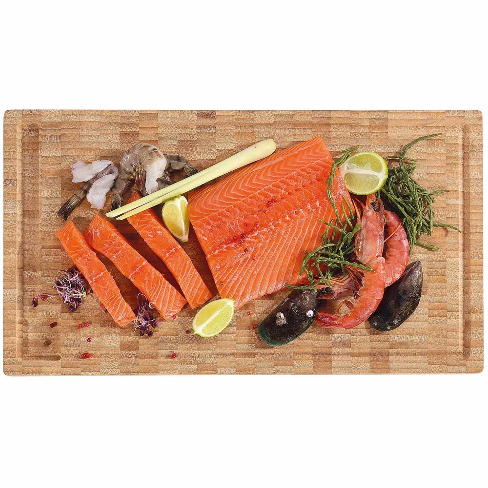 Zassenhaus Edge grain bamboo cutting board 54x30x4cm Zassenhaus Edge grain bamboo cutting board 54x30x4cm