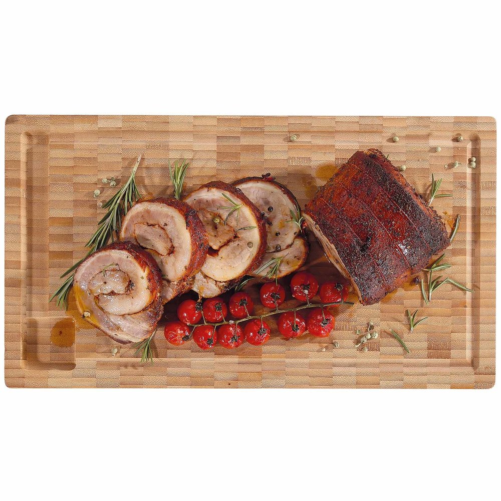 Zassenhaus Edge grain bamboo cutting board 45x25x4cm Zassenhaus Edge grain bamboo cutting board 45x25x4cm