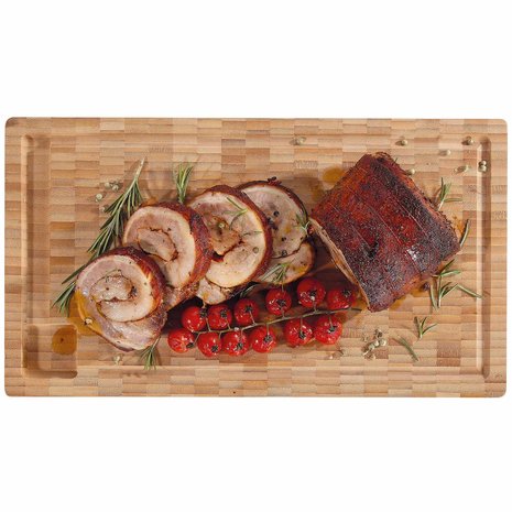 Zassenhaus Edge grain bamboo cutting board 45x25x4cm Zassenhaus Edge grain bamboo cutting board 45x25x4cm