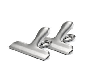 Weis 2 RVS afsluitklemmen 7,5cm Weis 2 RVS afsluitklemmen 7,5cm