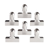 6 bag clips 4cm