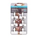 RVS afsluitklemmen 4cm, 6 stuks RVS afsluitklemmen 4cm, 6 stuks