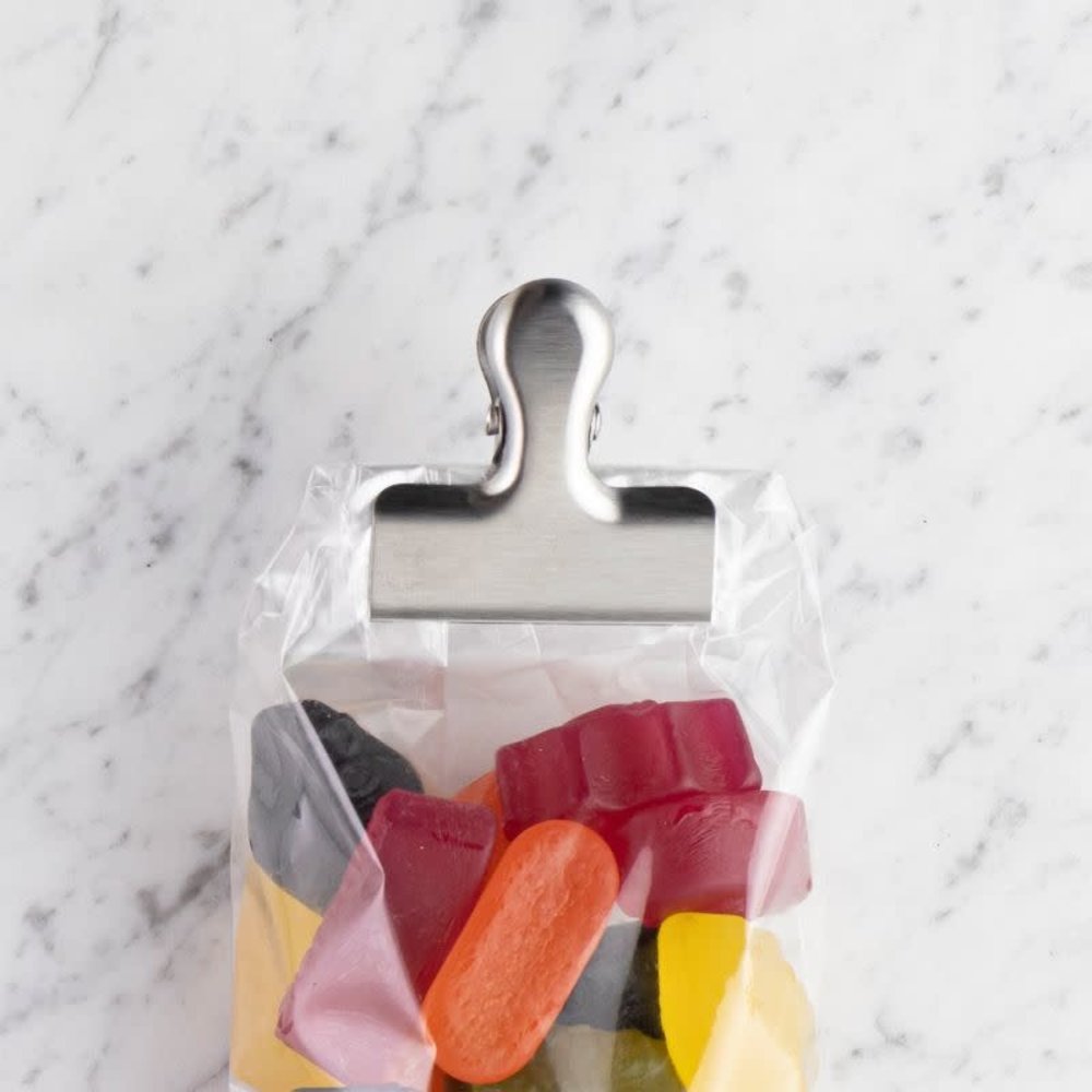 4 stainless steel bag clips 4cm