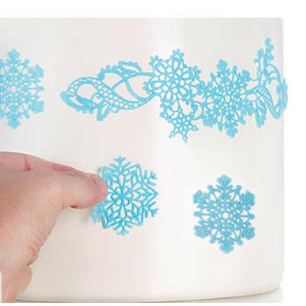 Silikomart Sugar lace silicone mat - Snowflakes