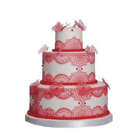 Silikomart Sugar lace silicone mat "Chic"