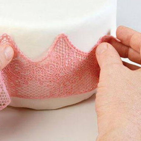 Silikomart Sugar lace silicone mat "Slim Fantasy"