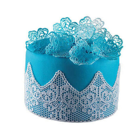 Silikomart Sugar lace silicone mat "Slim Fantasy"