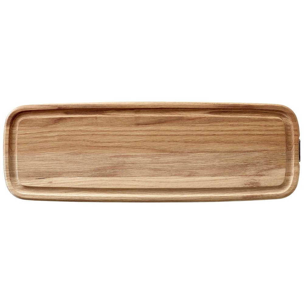 Scanpan Eikenhouten serveerplank / snijplank 58,5x20cm