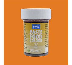 PME Food coloring gel 25g "Gold" PME Food coloring gel 25g "Gold"