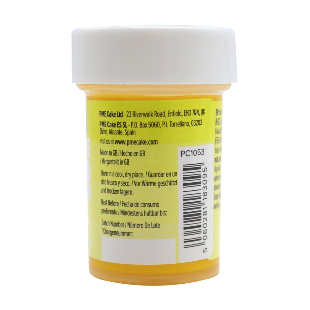 PME Kleurstof Gel "Yellow" 25g