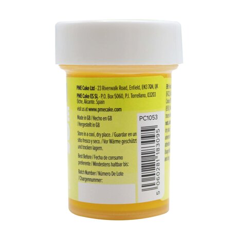 PME Kleurstof Gel "Yellow" 25g
