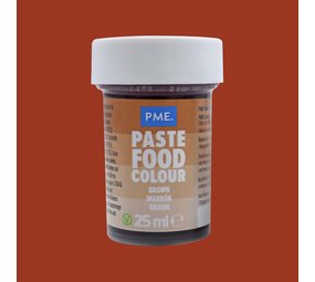 PME Food coloring gel 25g "Brown" PME Food coloring gel 25g "Brown"