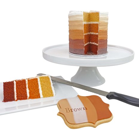 PME Food coloring gel 25g "Brown" PME Food coloring gel 25g "Brown"