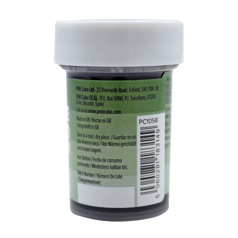 PME Food coloring gel 25g "Sage Green" PME Food coloring gel 25g "Sage Green"