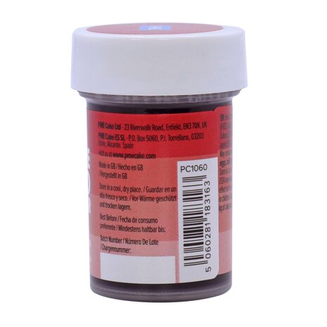 PME Kleurstof Gel "Maroon Red" 25g PME Kleurstof Gel "Maroon Red" 25g