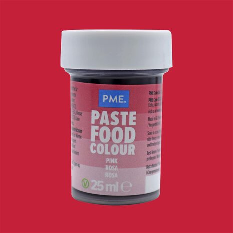 PME Food coloring gel 25g "Pink" PME Food coloring gel 25g "Pink"
