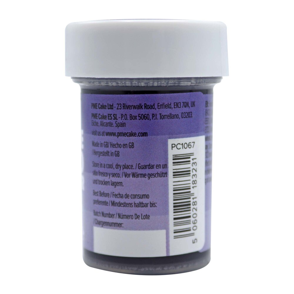 PME Kleurstof Gel "Regal Purple" 25g PME Kleurstof Gel "Regal Purple" 25g