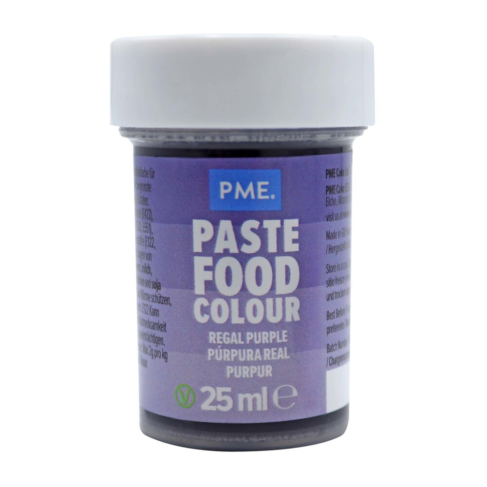 PME Kleurstof Gel "Regal Purple" 25g PME Kleurstof Gel "Regal Purple" 25g