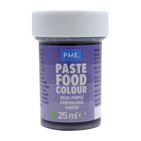 PME Kleurstof Gel "Regal Purple" 25g PME Kleurstof Gel "Regal Purple" 25g