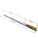 Burgvogel Oliva Line zalmmes 31cm Burgvogel Oliva Line zalmmes 31cm