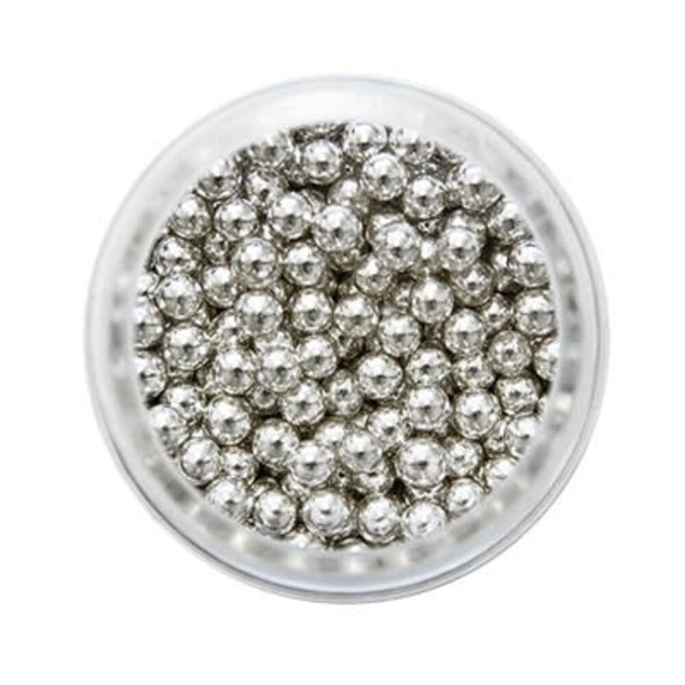 PME Silver pearls 4mm 25g PME Silver pearls 4mm 25g