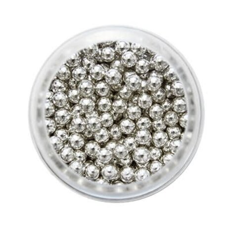 PME Silver pearls 4mm 25g PME Silver pearls 4mm 25g