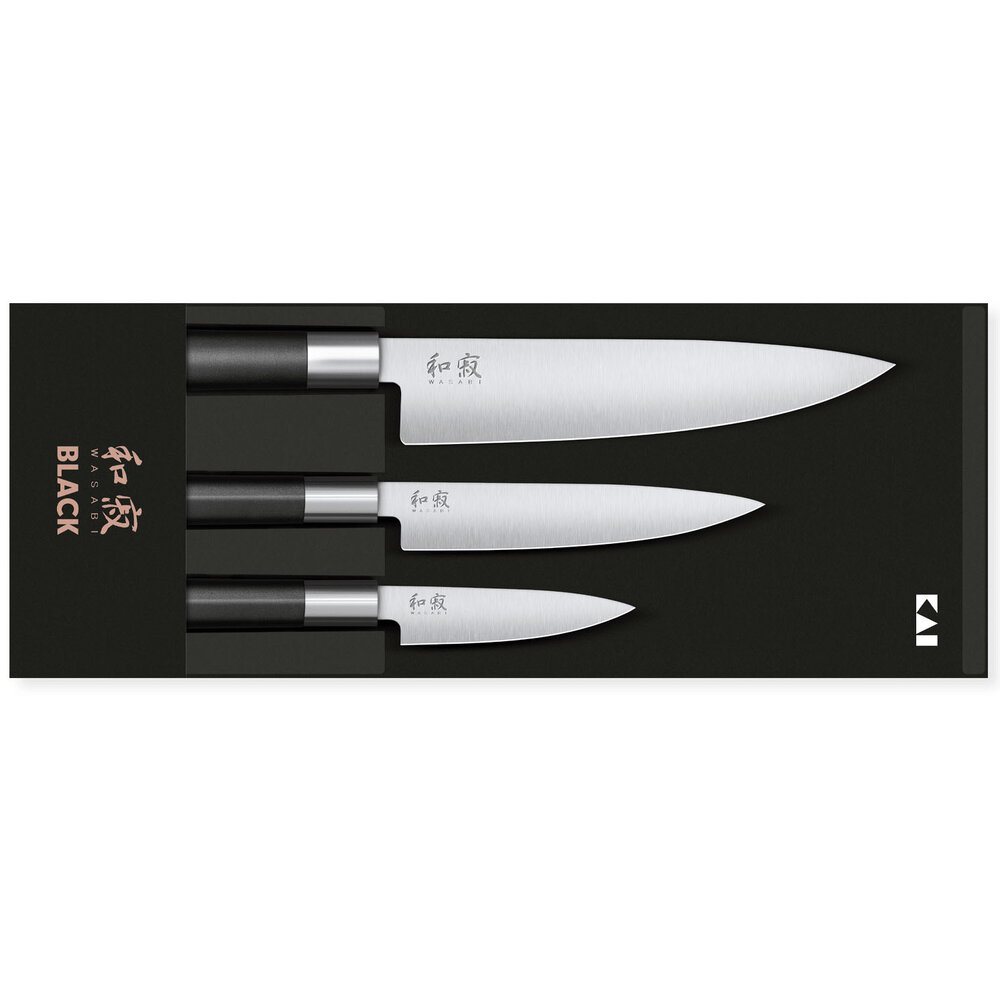 Kai Wasabi Black messenset (office, universeel, koks) Kai Wasabi Black messenset (office, universeel, koks)