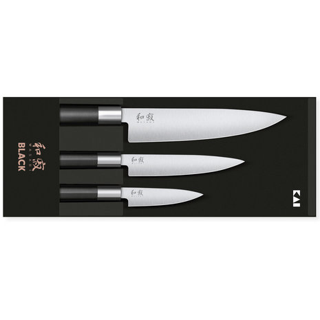 Kai Wasabi Black messenset (office, universeel, koks) Kai Wasabi Black messenset (office, universeel, koks)