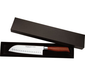 Burgvogel Natura Line carbon steel santoku 18cm Burgvogel Natura Line carbon steel santoku 18cm