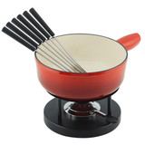 Kuhn Rikon Cast iron fondue set 24cm 2,4L Kuhn Rikon Cast iron fondue set 24cm 2,4L