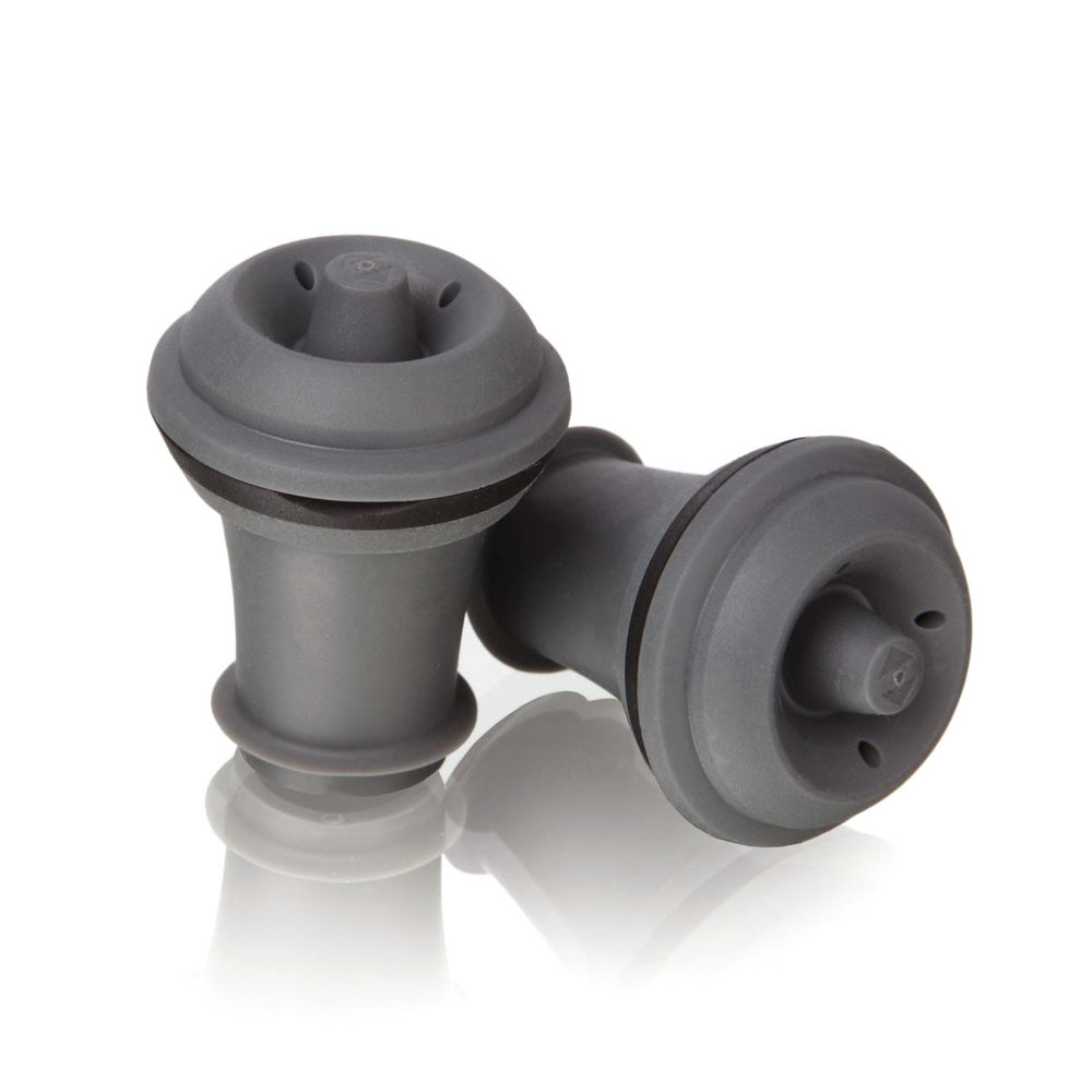 Vacuvin 2 vacuum wine stoppers