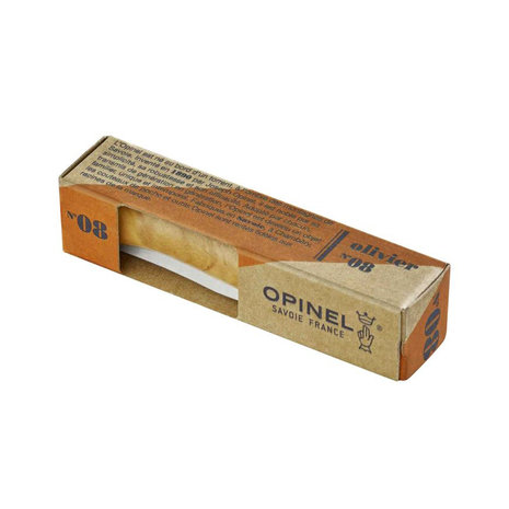 Opinel Luxury Range pocket knife No. 8 stainless steel / olivewood Opinel Luxury Range pocket knife No. 8 stainless steel / olivewood