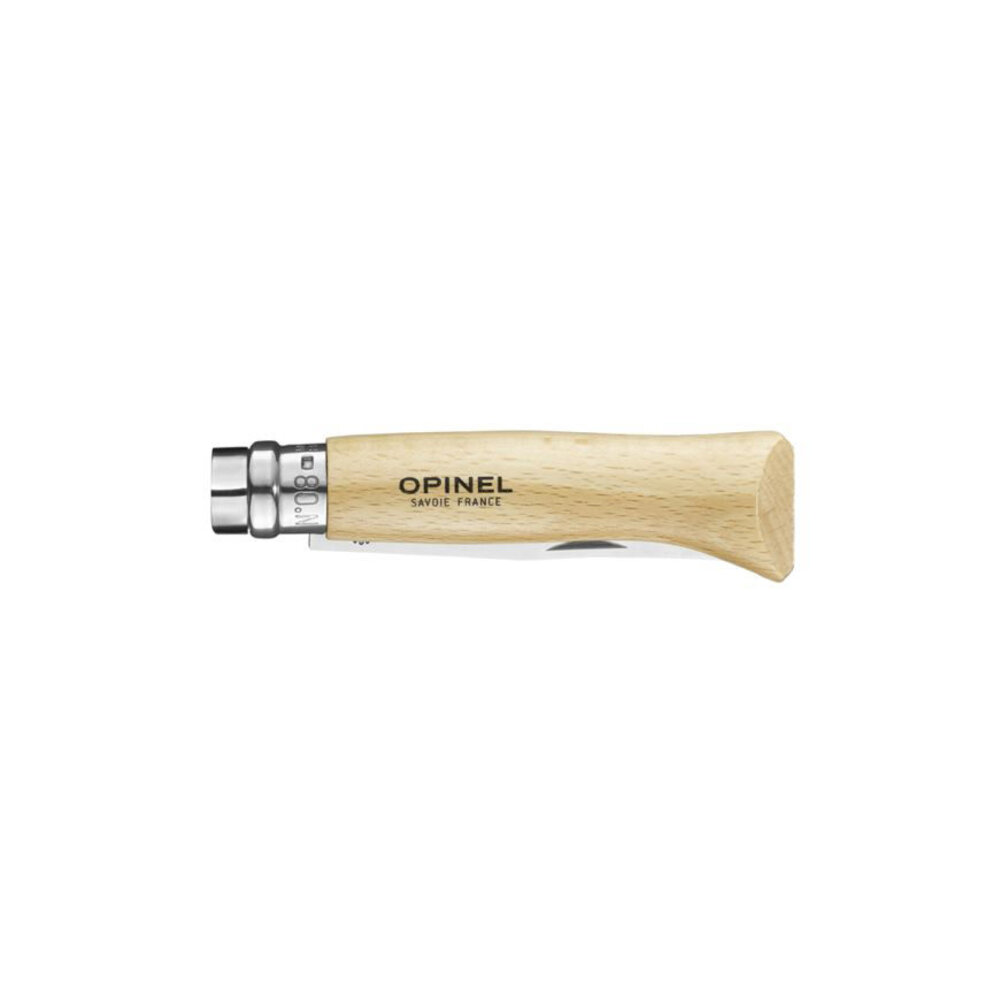 Opinel Pocket knife No. 8 stainless steel / beech wood