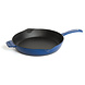 Lava Enameled cast iron skillet 28cm blue