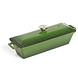 Lava Geëmailleerde gietijzeren terrine 26,5x8,5x6cm 1,05L groen