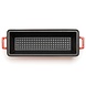 Lava Geëmailleerde gietijzeren terrine 26,5x8,5x6cm 1,05L rood