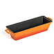 Lava Geëmailleerde gietijzeren terrine 26,5x8,5x6cm 1,05L oranje
