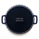 Lava Enameled cast iron quiche / tart pan 30cm blue