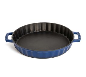 Lava Quiche / tart pan 30cm blue / black Lava Quiche / tart pan 30cm blue / black