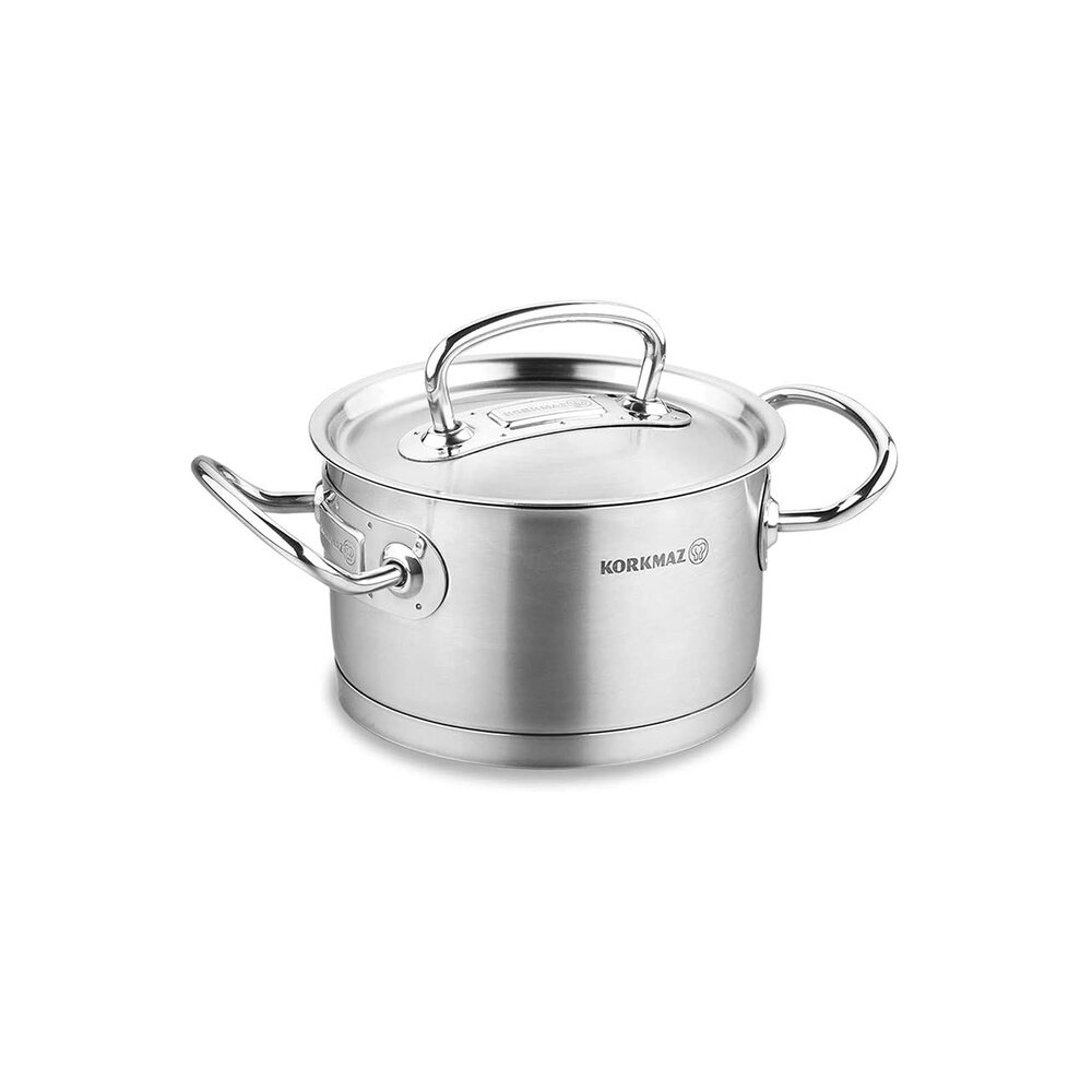Korkmaz Proline cooking pot 16x10cm 2,0L with lid