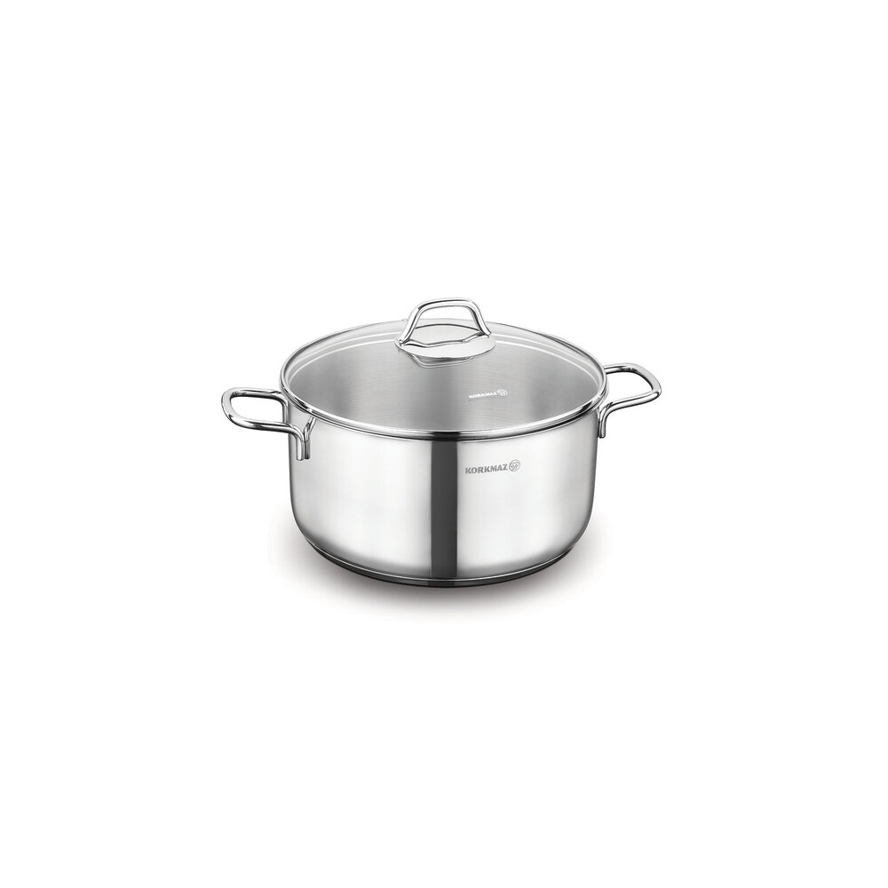 Korkmaz Perla kookpan 14x7cm 1,0L met deksel