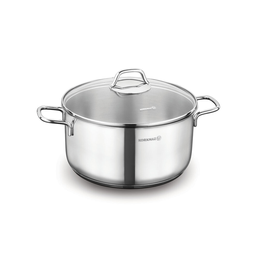 Korkmaz Perla kookpan 20x11cm 3,5L met deksel