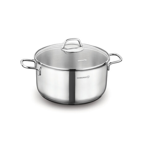 Korkmaz Perla kookpan 20x11cm 3,5L met deksel