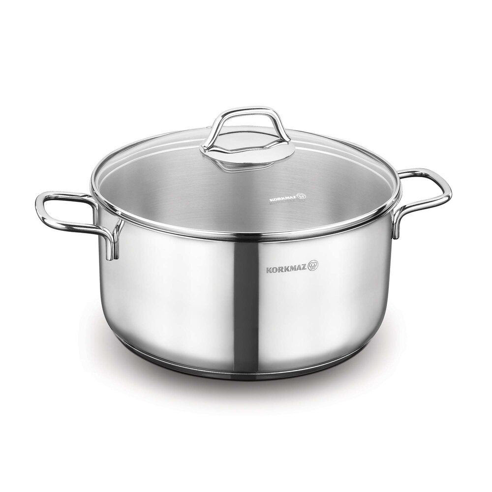Korkmaz Perla cooking pot 24x12cm 5,5L with lid Korkmaz Perla cooking pot 24x12cm 5,5L with lid